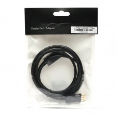 Кабель PowerPlant (KD00AS1237) DisplayPort-HDMI, 1.8м, Black