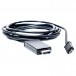 Кабель PowerPlant (KD00AS1239) microUSB-HDMI, 1.8м, Black Кабель PowerPlant (KD00AS1239) microUSB-HDMI, 1.8м, Black