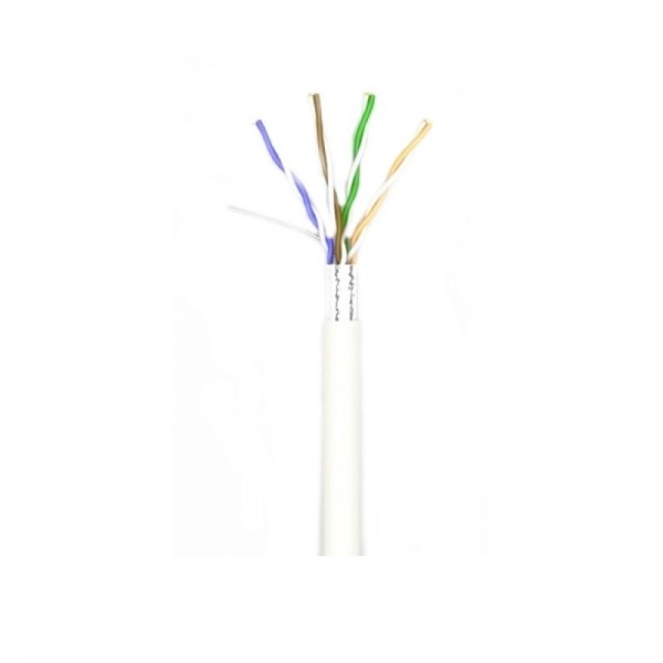 Кабель витая пара FTP 5е OK-Net КПВЭ-ВП (100) FTP, CAT5е, 4х2х0.48, бухта 305м (49577) (ОК49577)