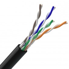 Кабель для зовнішньої прокладки OK-Net КПП-ВП (100) UTP, CAT5e, 4х2х0.49, бухта 305м (КПП-ВП (100) 4*2*0,49 (U/UTP-cat.5E-SL))