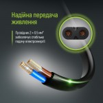 Кабель живлення ColorWay CEE7/16-C7, 3 м, Black (CW-CBP086-BK)
