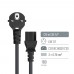 Кабель живлення ColorWay CEE7/7-C13, 1.8 м, Black (CW-CBP082-BK)