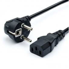 Кабель живлення для ПК Atcom CEE 7/7 - IEC C13 3м. 0.75мм (10117)