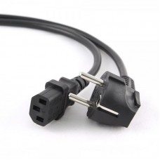 Кабель силовий Cablexpert PC-186-VDE-10M (С13), VDE, чорний, 10 м (PC-186-VDE-10M)