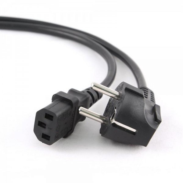 Кабель силовий Cablexpert PC-186-VDE-10M (С13), VDE, чорний, 10 м (PC-186-VDE-10M)