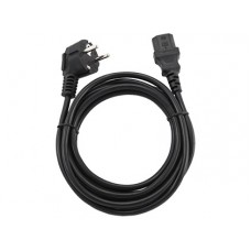 Кабель силовий Cablexpert PC-186-VDE-3M (CEE7/7-C13), перетин 3*1мм кв, 3м (PC-186-VDE-3M)