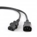 Кабель силовий Cablexpert PC-189 (С13-С14), 3*0.5 мм кв., чорний, 1.8 м (PC-189)