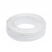 Кабель телефонний Atcom 100 м. CCS, 26AWG, 4 жили, білий (10121)