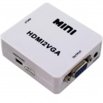 Конвертер Atcom HDMI - VGA (HDMI2AV) mini без БЖ (25275) Конвертер Atcom HDMI - VGA (HDMI2AV) mini без БЖ (25275)