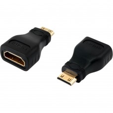 Перехiдник Atcom HDMI - mini-HDMI (F/M), Black (AT5285) (5285)