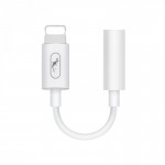 Перехідник SkyDolphin AU02 Lightning - 3.5 мм (M/F) White (SDADPT-00017) Перехідник SkyDolphin AU02 Lightning - 3.5 мм (M/F) White (SDADPT-00017)