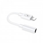 Перехідник SkyDolphin AU02 Lightning - 3.5 мм (M/F) White (SDADPT-00017) Перехідник SkyDolphin AU02 Lightning - 3.5 мм (M/F) White (SDADPT-00017)