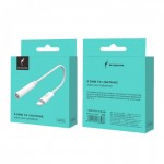 Перехідник SkyDolphin AU02 Lightning - 3.5 мм (M/F) White (SDADPT-00017) Перехідник SkyDolphin AU02 Lightning - 3.5 мм (M/F) White (SDADPT-00017)