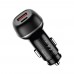 Автомобільний зарядний пристрій ColorWay 2USB (Type-C PD45W + USB QC3.0 18W) 63W Black (CW-CHA067PD-BK)