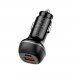 Автомобільний зарядний пристрій ColorWay 2USB (Type-C PD65W + USB QC3.0 18W) 83W Black (CW-CHA068PD-BK)