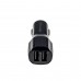Автомобільний зарядний пристрій Grand-X (2USB 2.4A) Black (CH-26B)