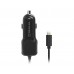 Автомобільний зарядний пристрій REAL-EL CA-17 (2USB, 2.1A) Black + кабель Lightning (EL123160010)