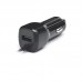 Автомобільний зарядний пристрій REAL-EL CA-17 (2USB, 2.1A) Black + кабель Lightning (EL123160010)