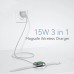 Бездротовий зарядний пристрій Essager YiT 15W White (EWXCX-YT02-Z)