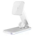Бездротовий зарядний пристрій Proove Energy Fold 3in1 15W White (WSEF15010002) Бездротовий зарядний пристрій Proove Energy Fold 3in1 15W White (WSEF15010002)