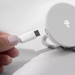 Бездротовий зарядний пристрій Proove Knocker 2 in 1 Qi2 15W White (WSPK15012002)