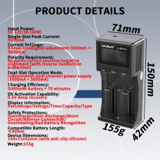 Зарядний пристрій Liitokala Lii-PD2 Pro (Lii-PD2 Pro)