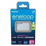 Зарядний пристрій Panasonic Eneloop ready USB in/out з функцією Power Bank (BQ-CC87USB Eco)
