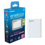 Зарядний пристрій Panasonic Eneloop ready USB in/out з функцією Power Bank (BQ-CC87USB Eco)