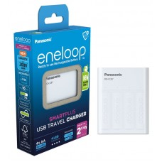 Зарядний пристрій Panasonic Eneloop ready USB in/out з функцією Power Bank (BQ-CC87USB Eco)