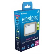 Зарядний пристрій Panasonic Eneloop ready USB in/out з функцією Power Bank (BQ-CC87USB Eco)