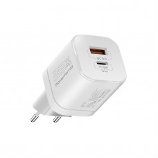 Зарядний пристрій Promate PowerPort-33 White (powerport-33.white)