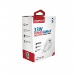 Зарядний пристрій Promate PowerPort-33 White (powerport-33.white) Зарядний пристрій Promate PowerPort-33 White (powerport-33.white)