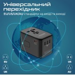 Зарядний пристрій Promate TripMate-GaN100 100W Black (tripmate-gan100) Зарядний пристрій Promate TripMate-GaN100 100W Black (tripmate-gan100)