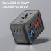 Зарядний пристрій Promate TripMate-GaN100 100W Black (tripmate-gan100)