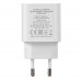 Мережевий зарядний пристрій 2E (1USB 3A) 30W White (2E-WC1USBC30W-W)