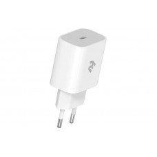 Мережевий зарядний пристрій 2E (1USB 3A) White (2E-WC1USBC20W-W)