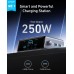 Мережевий зарядний пристрій Anker GaNPrime 250W 4xUSB-C PD, 2xUSB-A Black (A2345341)