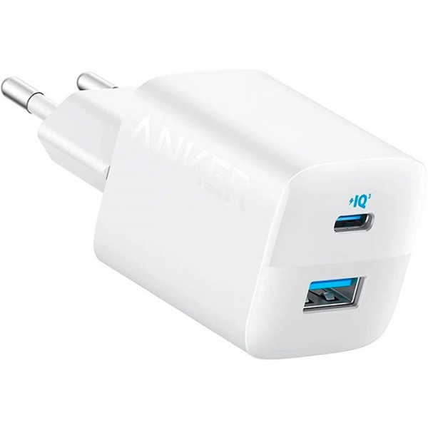 Мережевий зарядний пристрій Anker PowerPort 323 White (A2331G21)