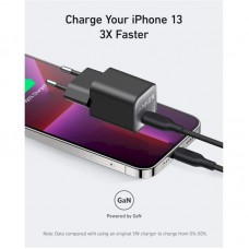 Мережевий зарядний пристрій Anker PowerPort 511 Nano III White, 30 W USB Type-C (A2147G21)