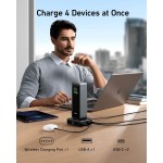 Мережевий зарядний пристрій Anker Prime 100W, 2xUSB-C, 1xUSB-A, Pogo pin Black (A1902311) Мережевий зарядний пристрій Anker Prime 100W, 2xUSB-C, 1xUSB-A, Pogo pin Black (A1902311)