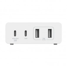 Мережевий зарядний пристрій Belkin Home Charger 108W Dual USB-С/USB-A (WCH010VFWH)