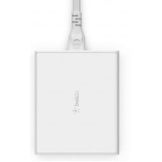 Мережевий зарядний пристрій Belkin Home Charger 108W Dual USB-С/USB-A (WCH010VFWH)