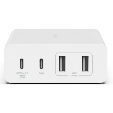 Мережевий зарядний пристрій Belkin Home Charger 108W Dual USB-С/USB-A (WCH010VFWH)