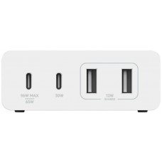 Мережевий зарядний пристрій Belkin Home Charger 108W Dual USB-С/USB-A (WCH010VFWH)