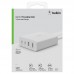 Мережевий зарядний пристрій Belkin Home Charger 108W Dual USB-С/USB-A (WCH010VFWH)