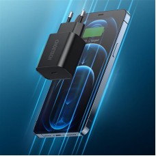 Мережевий зарядний пристрій Choetech (1USBх3A) Type-C PD20W Charger Black (Q5004-EU)