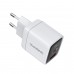 Мережевий зарядний пристрій Choetech (USB-C+USB-A) White (PD6052-EU-WH)