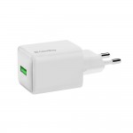 Мережевий зарядний пристрій ColorWay 1USB Quick Charge 3.0 (18W) V2 White (CW-CHS063Q-WT) Мережевий зарядний пристрій ColorWay 1USB Quick Charge 3.0 (18W) V2 White (CW-CHS063Q-WT)