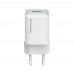Мережевий зарядний пристрій ColorWay 1USB Quick Charge 3.0 (18W) V2 White (CW-CHS063Q-WT)