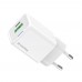 Мережевий зарядний пристрій ColorWay GaN Mini 20W PD Port PPS USB (Type-C PD + USB QC4.0) White (CW-CHS062PD-WT)
